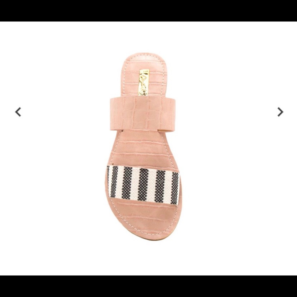Two Band Slide Sandals